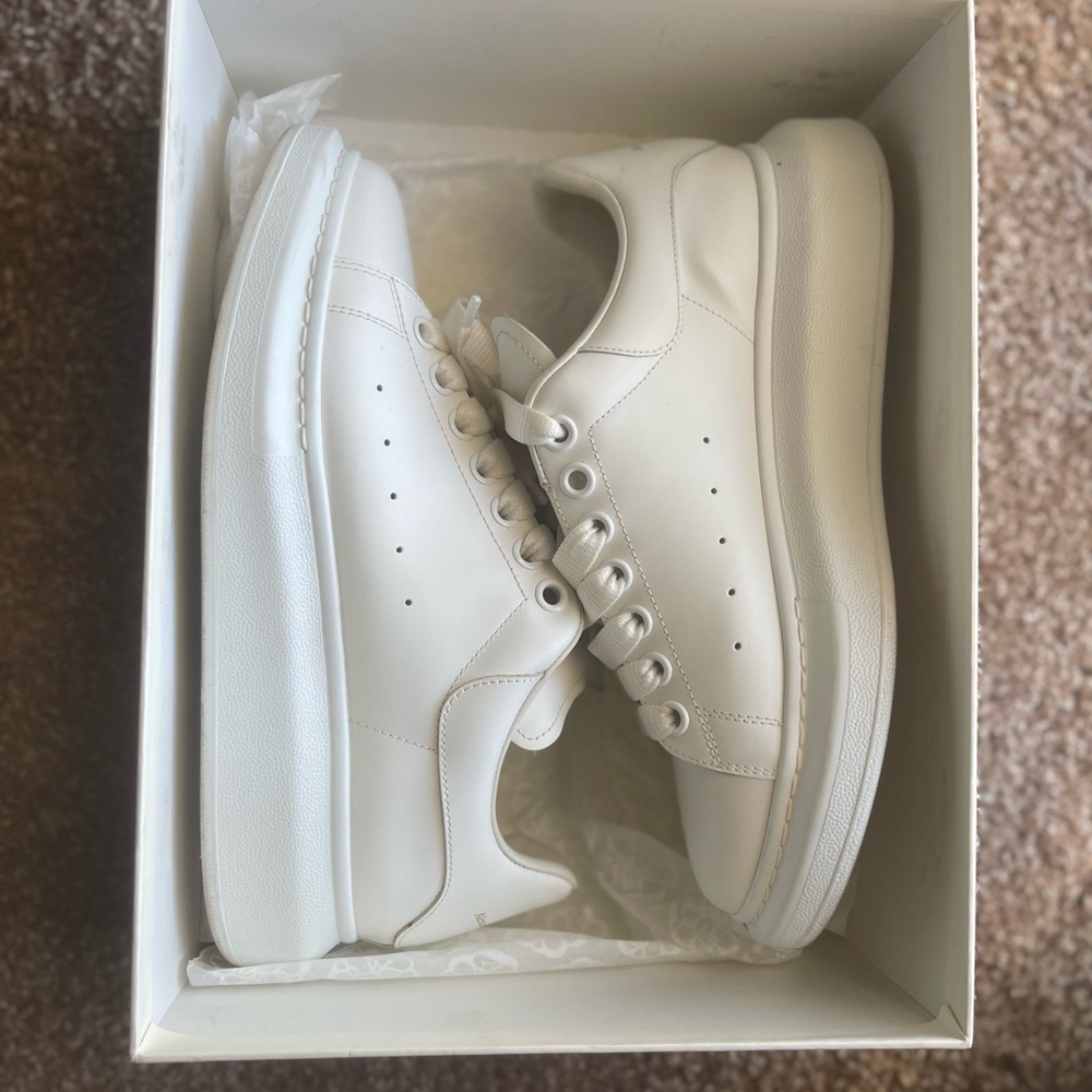 White Leather Sneakers